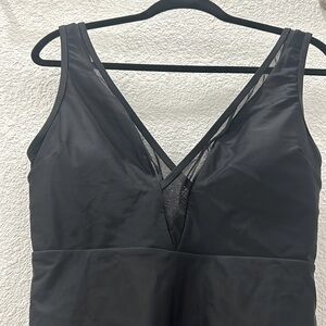 Black bathing suit